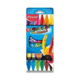 Sada olejových pastelů MAPED Color Peps, 12ks
