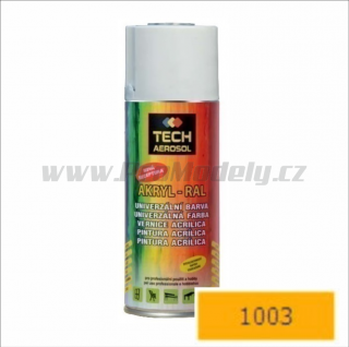 Sprej AKRYL RAL 1003, žlutá signální, 400ml