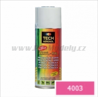 Sprej AKRYL RAL 4003, fialová vřesová, 400ml