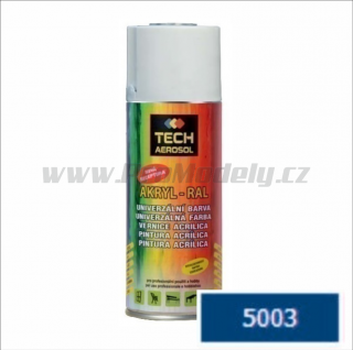Sprej AKRYL RAL 5003, modrá safírová, 400ml