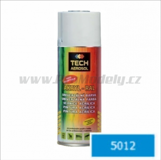 Sprej AKRYL RAL 5012, modrá světlá, 400ml