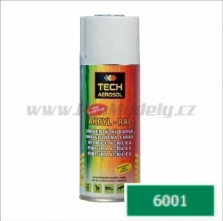 Sprej AKRYL RAL 6001, zelená smaragdová, 400ml