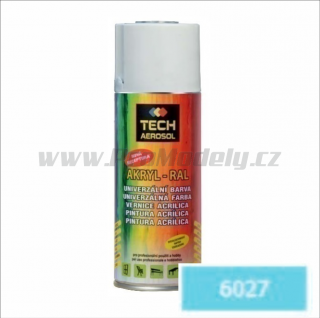 Sprej AKRYL RAL 6027, zelená světlá, 400ml