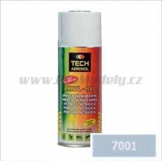 Sprej AKRYL RAL 7001, šedostříbrná, 400ml