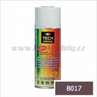 Sprej AKRYL RAL 8017, hnědá čokoládová, 400ml