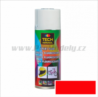 Sprej EFEKT FLUO, červená, 400ml