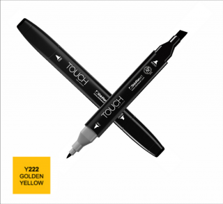 Y222 Golden yellow TOUCH Twin Marker