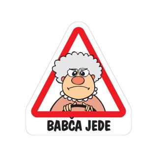 Magnet Babča jede - volant