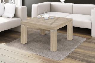 Konferenční stolek BAKTO (dub sonoma) (Luxusní konferenční stolek vyrobený z kvalitní MDF. Materiál je odolný proti škrábancům a vlhkosti. Délka 80cm.)