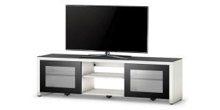 Televizní stolek SONOROUS LB 1620 (bílý) (Luxusní TV stolek vhodný pro televize do 70  a 80kg. Stolek je vyrobený v bílé barvě.)