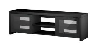 Televizní stolek SONOROUS LB 1620 (černý) (Luxusní TV stolek vhodný pro televize do 70  a 80kg. Stolek je vyrobený v černé barvě.)