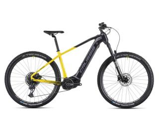 Crussis e-Largo 10.10-M 2025 - horské elektrokolo pánské 29 - 720 Wh - černá/žlutá - vel. 18  (M)
