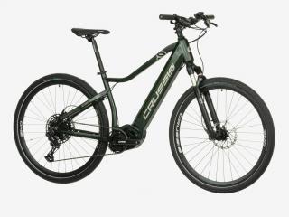 Crussis ONE-PAN Cross 9.8-M 2023 - krosové elektrokolo 28 - 720 Wh (20 Ah) - šedá - vel. 18  (M)