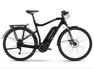 Haibike SDURO Trekking 1.0 2021 - trekingové elektrokolo pánské 28 - 400 Wh - černá/šedá  - vel. 16.5  (S)