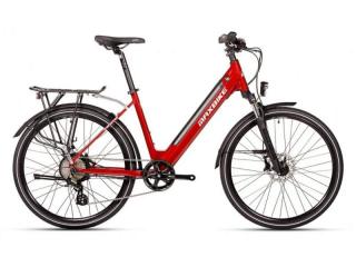 Maxbike Civita 26 2025 - městské elektrokolo 26   - tmavě červená - vel. 16  (S)