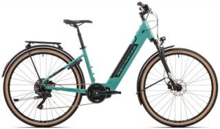 Rock Machine CrossRide e425 Touring 2024 - trekingové elektrokolo 28  - 500 Wh (14 Ah) - Gloss Slate/Black - vel. 17  (M)