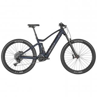 Scott Strike eRide 930 2023  - celoodpružené horské elektrokolo  29 - 625 Wh - Blue - vel. L