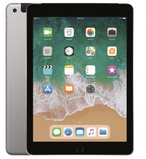 Apple iPad 6 generace 32 GB Wi-Fi + Cellular Space Gray 2018 - B GRADE
