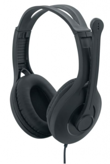 Drátový headset X3 Pro s mikrofonem - černý