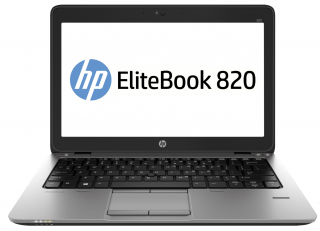HP EliteBook 820 G1 Black i5 8 GB 180 GB SSD - B GRADE