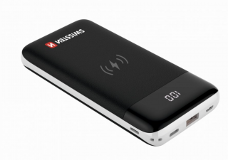 SWISSTEN all in one slim power bank Qi 10 000 mAh