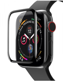 Tvrzené sklo pro Apple Watch 38 mm Black