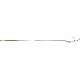2ks - Hotový Návazec Ztužený Mikado Carp Leader Anti-Blow Out RIG 23cm Velikost: 25lb/Vel. 2