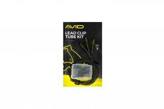Avid Carp Montáž Na Olova Outline Lead Clip Tube Kit