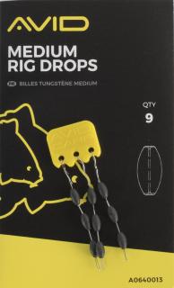 Avid Carp Tungstenová Těžítka Outline Rig Drops Medium