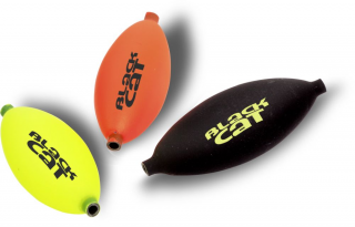 Black Cat Podvodní Splávek Micro U-Float 3,5 g - Černá/Oranžová/Žlutá