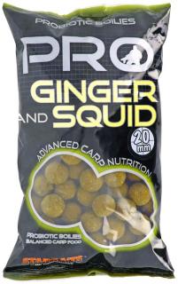 Boilies STARBAITS Probiotic Pro Ginger Squid 1kg Průměr: 20mm