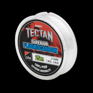 DAM fluorocarbonový vlasec Damyl Tectan Superior FC 25 m Varianta: 0.12MM 1.3KG 2.9LBS