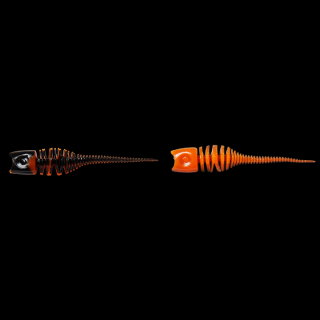 DAM Garlic Trout Lure UV Orange/Black 6 cm