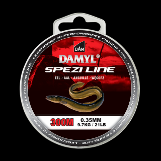 DAM Vlasec Damyl Spezi Line Eel 300 m 0,35 mm 9,7 kg