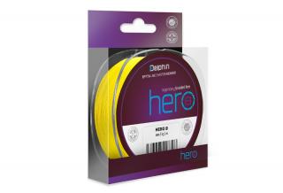 Delphin HERO 8 / fluo žlutá Velikost: 0,14mm 9,5kg  1000m