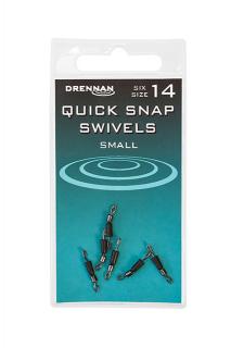 Drennan rychlovýměnný obratlík Quick Snap Swivels Varianta: 14