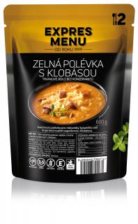 Expres Menu Zelná polévka s klobásou 2 porce 600 g