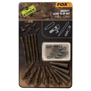 Fox Edges Camo Lead Clip Kit Size 7 Varianta: Size 7 x5