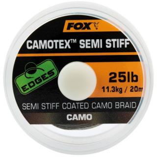 Fox EDGES™ Camotex Semi-Stiff Varianta: 20lb - 20m