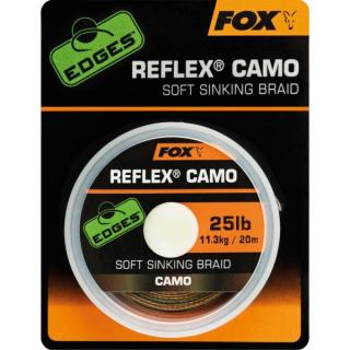 Fox Návazcová Šňůrka Reflex Camo 20 m Varianta: 20lb x20m