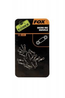 Fox Obratlík Edges Micro Ring Swivels 20 ks Varianta: EDGES™ Micro Rig Swivels - Swivels