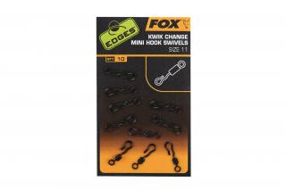 Fox Obratlík Kwik Change Mini Hook Swivel 11 Varianta: Mini Hook Swivels x10
