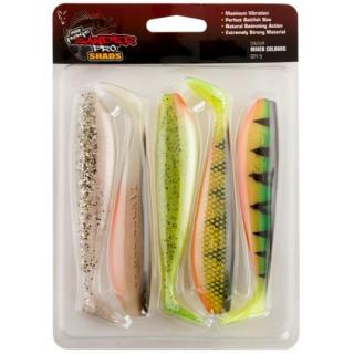 Fox Rage Gumové Nástrahy Zander Pro Shads Mixed Pack Colour 5 ks Varianta: Mixed Colours 14cm x 5