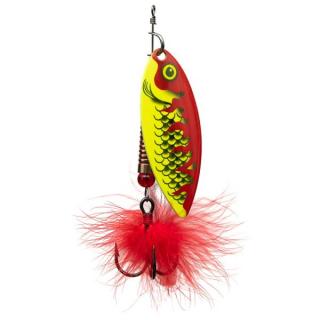 Fox Rage Třpytka Spinner UV Hot Perch vel.6 26g