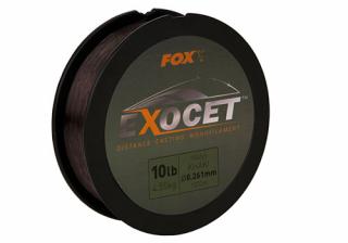 Fox Vlasec Exocet Mono Trans Khaki 1000 m Varianta: Exocet® Mono Trans Khaki - 0.261mm 10lbs / 4.55kgs