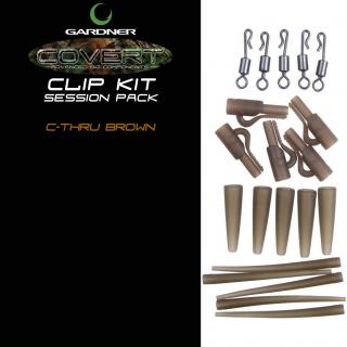 Gardner Systémek Covert Clip Kit Varianta: C-Thru Brown(Průhledná hnědá)
