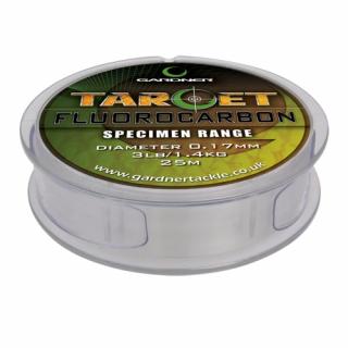 Gardner Vlasec Target Fluorocarbon 25m Varianta: 4,5kg (10Ib)/ 0.28mm