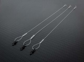 Gemini tuhé sekce Hinged Stiff Rigs Tidy Booms Varianta: 30 lb 18 cm (C38-7)