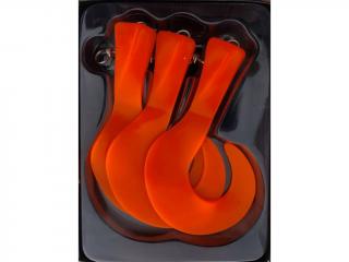 Headbanger Tail 23 cm Replacement Tails 3ks Orange