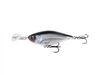 Headbanger Wobler Cranky Shad 6,4cm Black/Silver